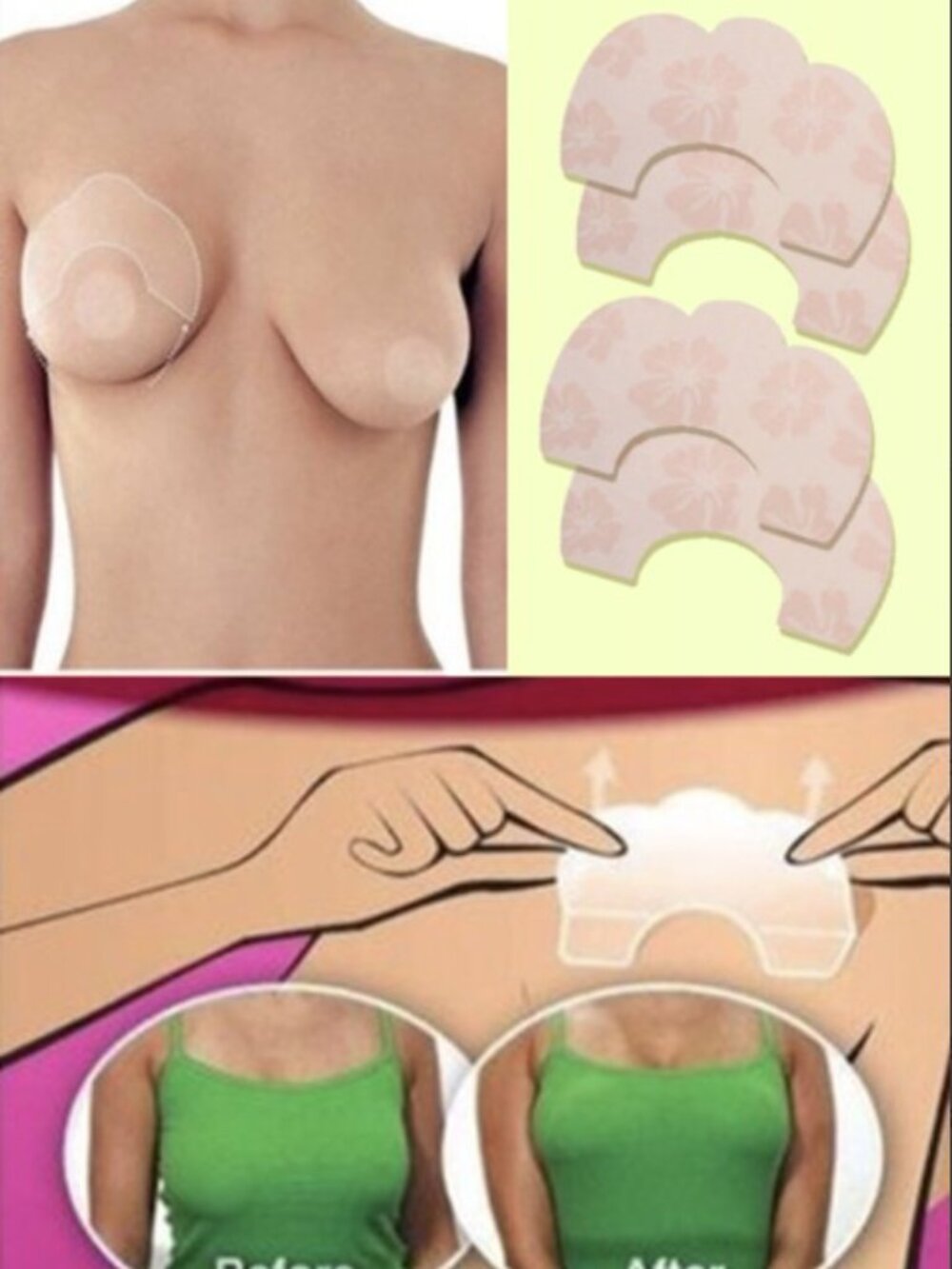 2 Pairs of Instant Breast Lifting Tape - NWT
